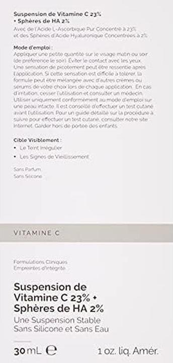 Immagine prodotto The Ordinary Sospensione di vitamina C 23% + sfere di HA 2% Siero 30 ml (30 ml)