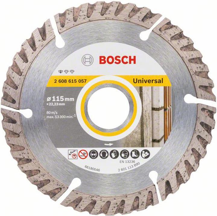 Produktbild Bosch Professional Zubehör PRO Multi Material Diamanttrennscheibe, 115 x 22,23 mm