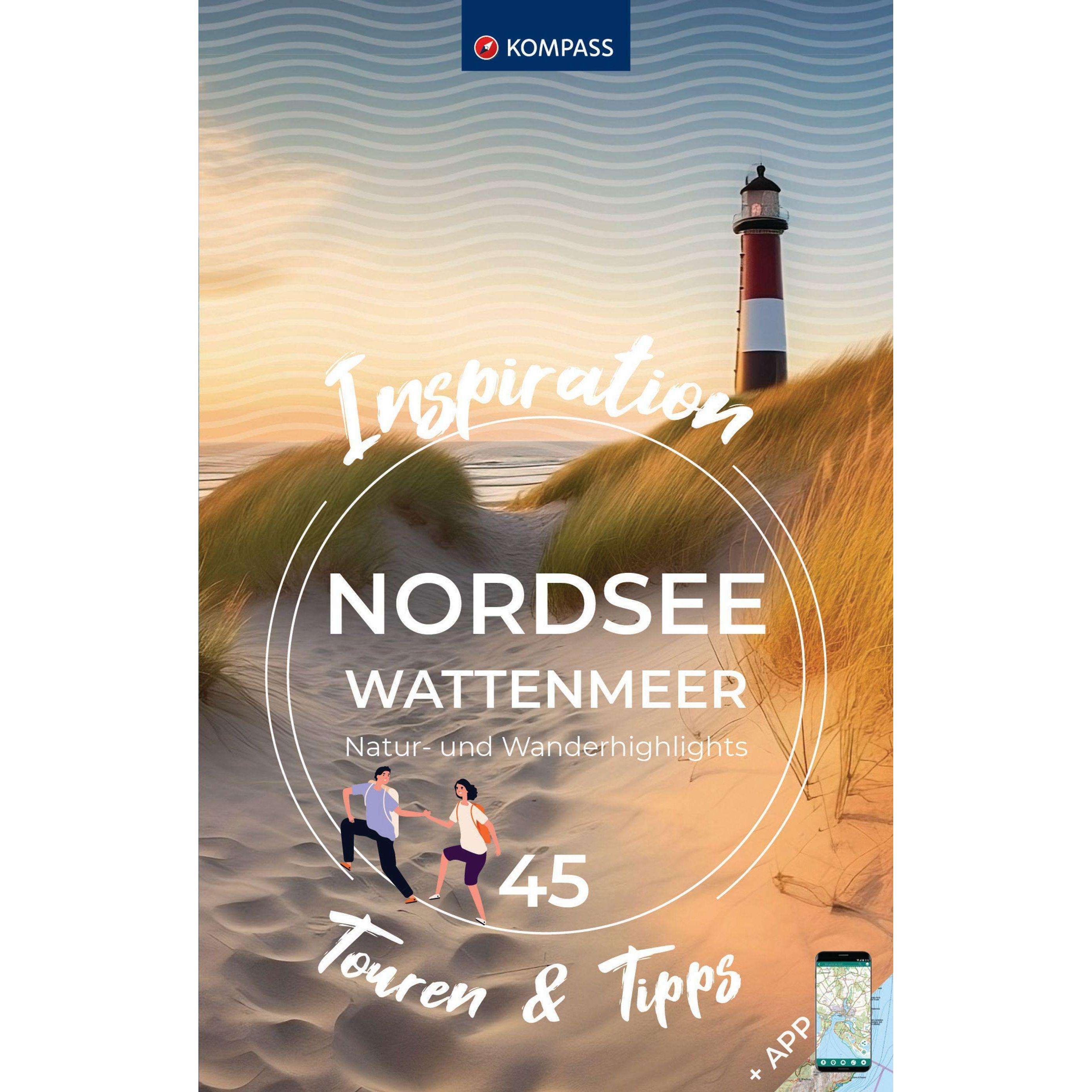 Inspiration Nordsee - Wattenmeer, Landkarte