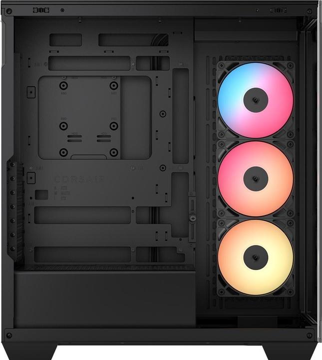 Produktbild Corsair 3500X RS-R ARGB BLACK MID (mATX, Mini-ITX, ATX, E-ATX)