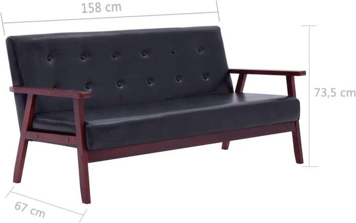 Produktbild vidaXL Sofa (3-Sitzer)