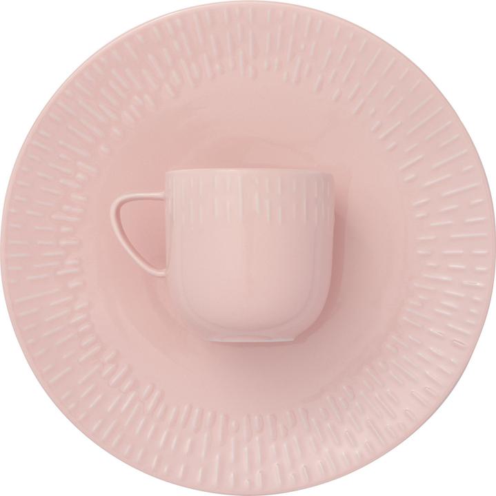 Actual product image Aida Life in Colour - Confetti - Candy floss dinner plate w/relief porcelain (13343) (1x, 27 cm)