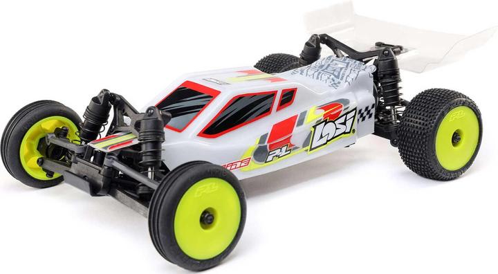 Losi Micro-B 1/24 2WD Buggy RTR, Weiss (RTR pronto all'uso)