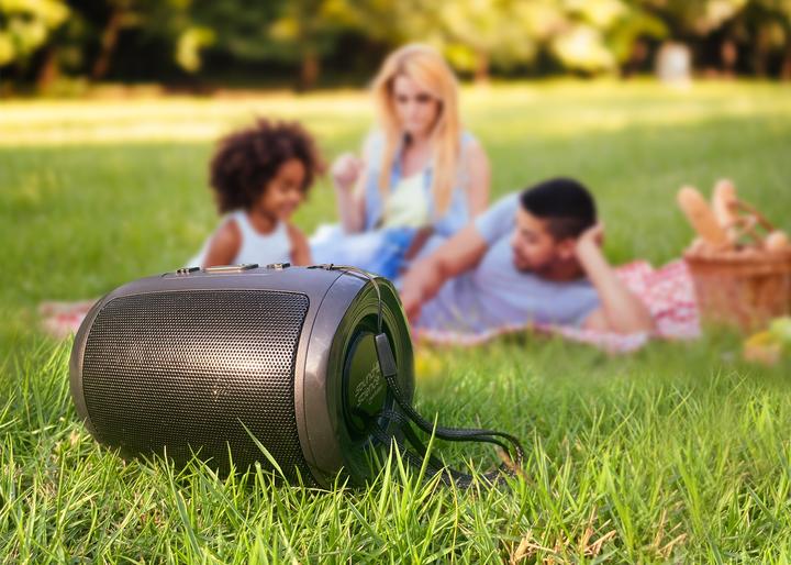 Actual product image Manhattan Sound Science Bluetooth® mini boombox (6 h)