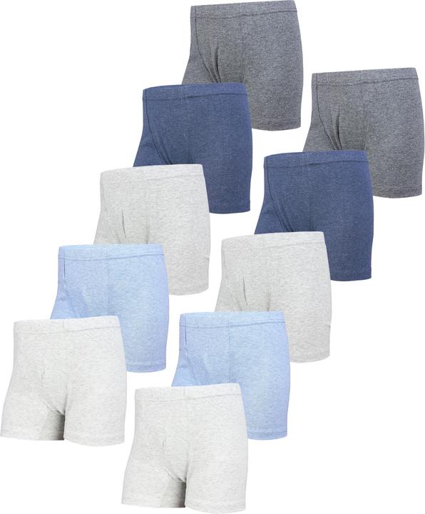 Anthrazit, Blau, Dunkelblau, Grau, Hellgrau, Meliert, Schwarz