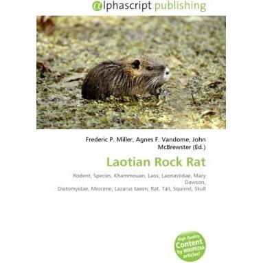Thumbnail - Laotian Rock Rat, Fachbücher