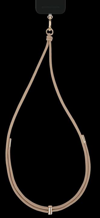 Image du produit iDeal Of Sweden pour tous les étuis avec port de chargement au centre Cord Phone Strap Beige