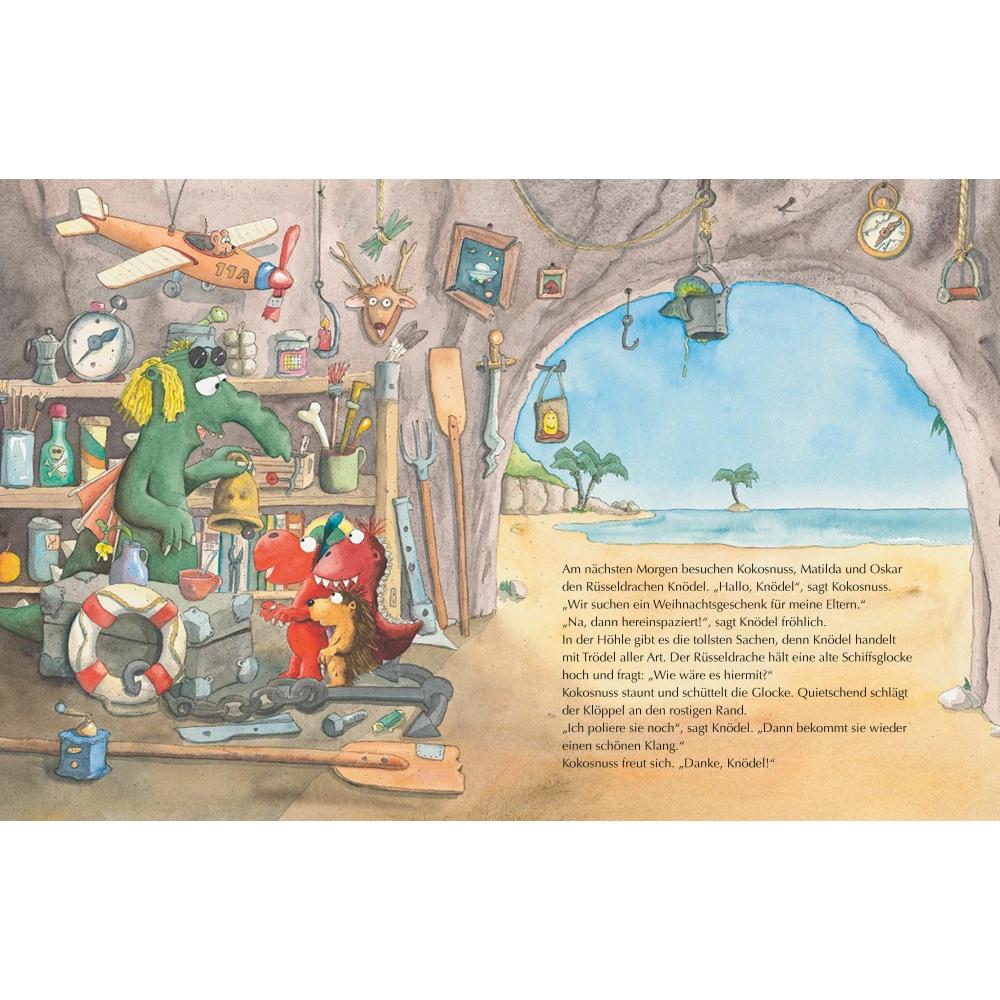Thumbnail - Der kleine Drache Kokosnuss und das Weihnachtsabenteuer, Kinderbücher von Ingo Siegner