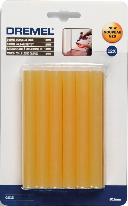 Actual product image Dremel Transparent glue sticks GG13