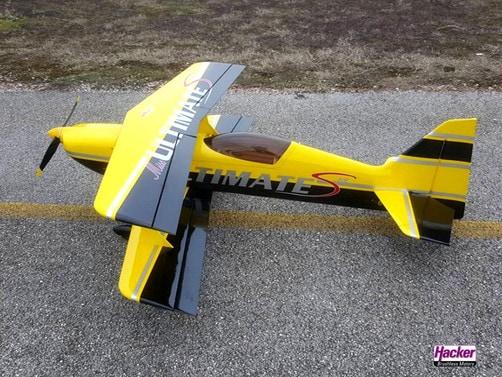 Produktbild Sebart Miss Ultimate S50E Gelb/Schwarz (Motorflugzeug)