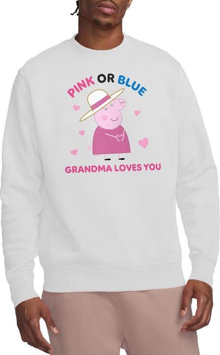 Immagine prodotto Peppa Pig Pink Or Blue Grandma Pig Loves You Felpa Donna (L)