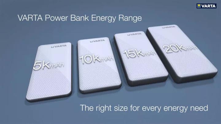 Productafbeelding Varta Energie 20000 (20000 mAh, 15 W, 74 Wh)