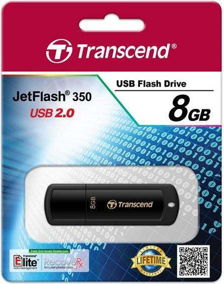 Actual product image Transcend TC JetFlash 350 (8 GB, USB-A)