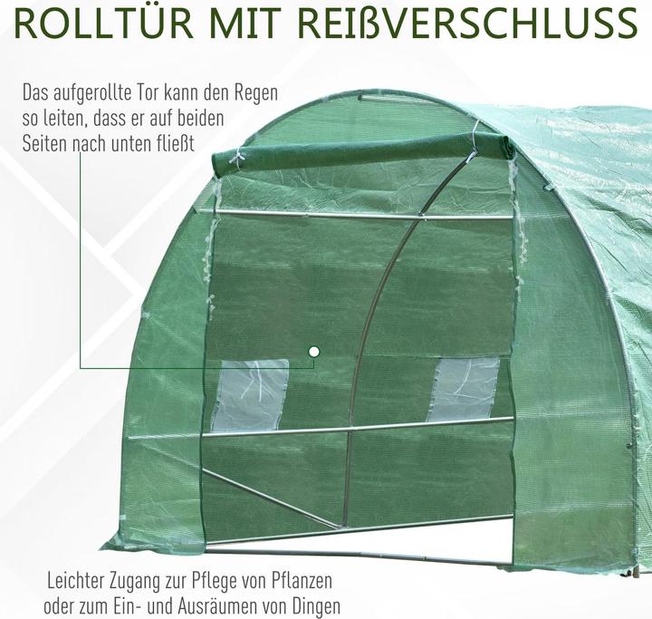 Actual product image Outsunny Tunnel Greenhouse