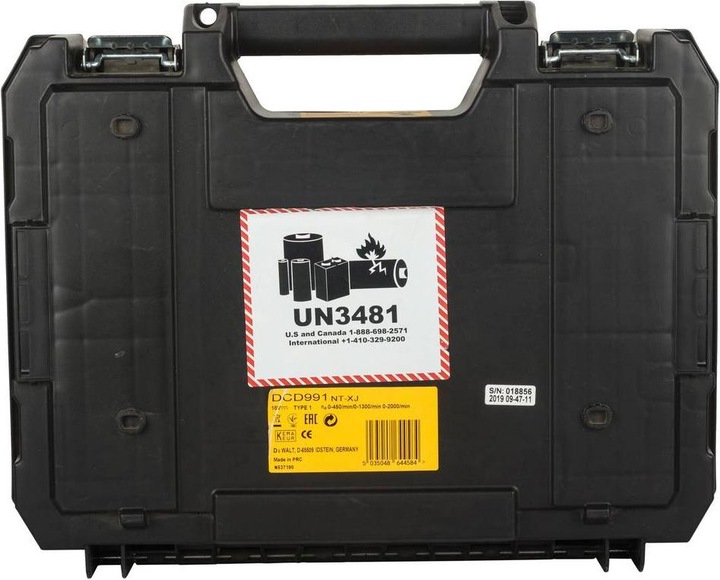 Actual product image DeWalt 18V XR Li-Ion Premium Drill Driver Bare (Rechargeable battery operated)