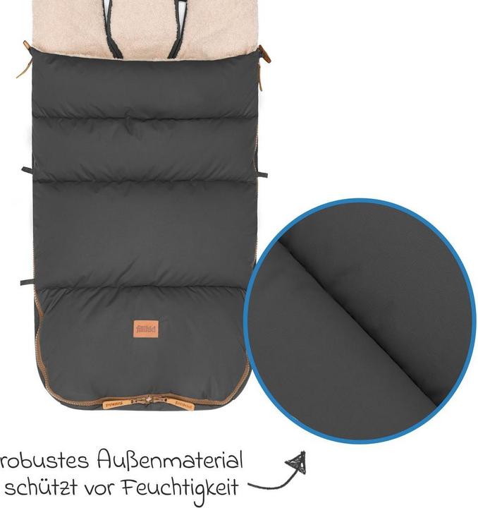 Actual product image Fillikid Fusssack Kinley Teddy