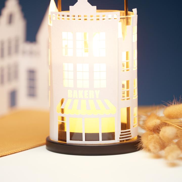 Produktbild VBS Papier-Silhouette "Häuser"