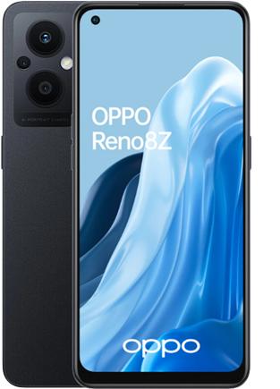 Actual product image OPPO Reno 8 Lite (128 GB, Cosmic Black, 6.43", Dual SIM, 5G)