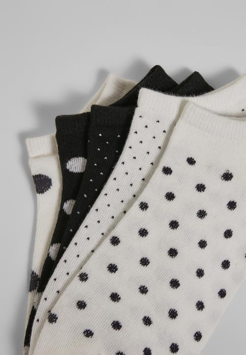 Immagine prodotto Urban Classics Calzini No Show Dots 5-Pack (Confezione da 5 pezzi, 35 - 38)