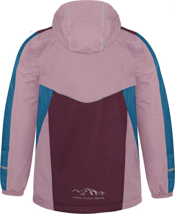 Produktbild Normani Kinder Regenjacke mit Fleecefutter Wasilla - 8737 (158, 164)