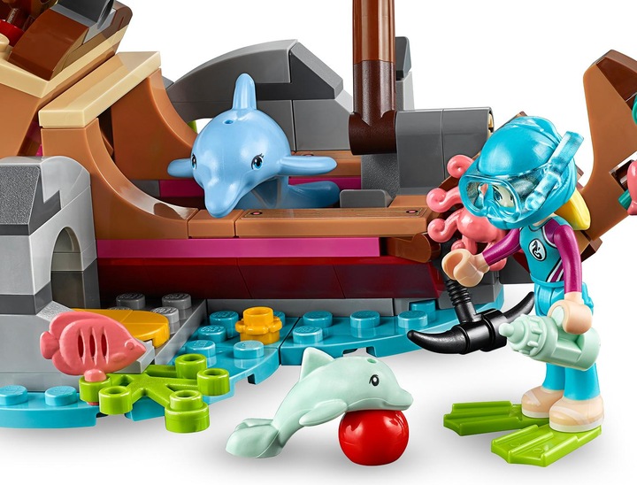 Image du produit LEGO Un bateau de sauvetage pour les dauphins (41378, LEGO Friends)