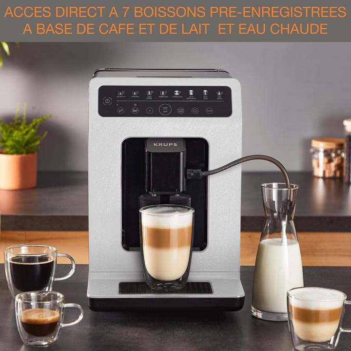 Image du produit Krups Machine à café automatique avec 7 boissons prédéfinies, système One Touch et fabrication en France