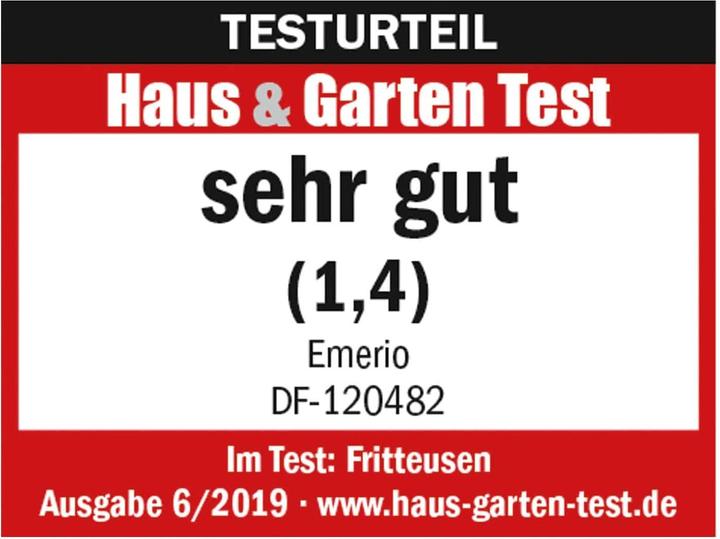 Nutritional values and ingredients Emerio 3.0L Oil Fryer