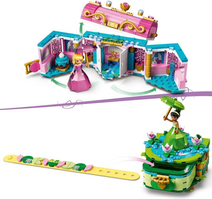 Actual product image LEGO Aurora's, Merida's and Tiana's magic works (43203, LEGO Disney)