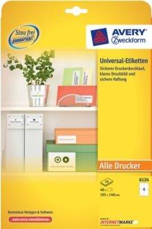 Actual product image Avery Universal Labels