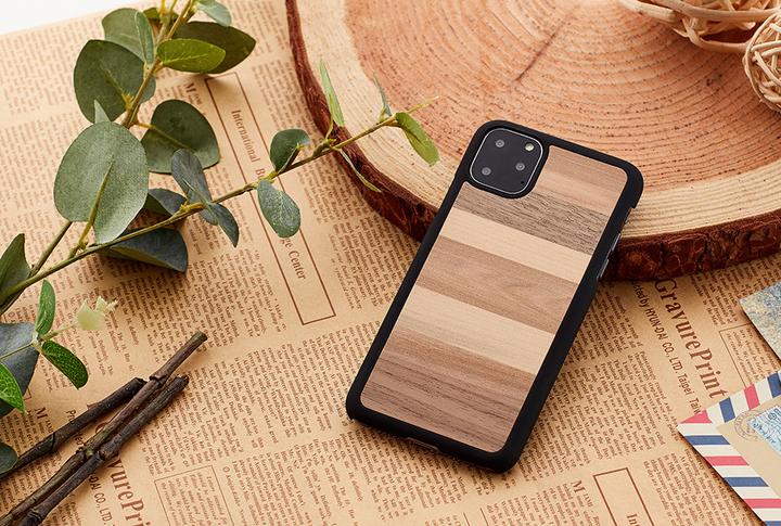 Actual product image Man&Wood SmartPhone case iPhone 11 Pro sabbia black (Apple iPhone 11 Pro)