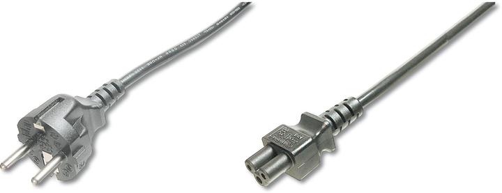 Digitus ASSMANN power cable CEE 7/7 (type-F) - C5 St/Bu 1,2m H05VV-F3G 0,75qmm sw (1.20 m)