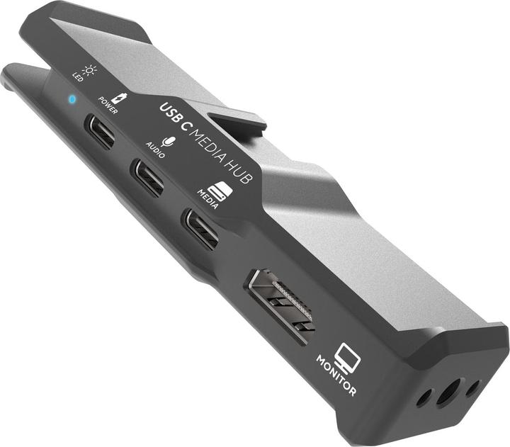 Immagine prodotto Kondor Blue Hub multimediale USB-C per iPhone 15 (grigio spazio) (USB-C, 4 porte)