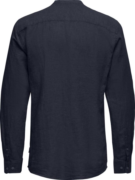 Produktbild Only & Sons Slim Fit Mandarin Kragen Hemd Hemd (S)
