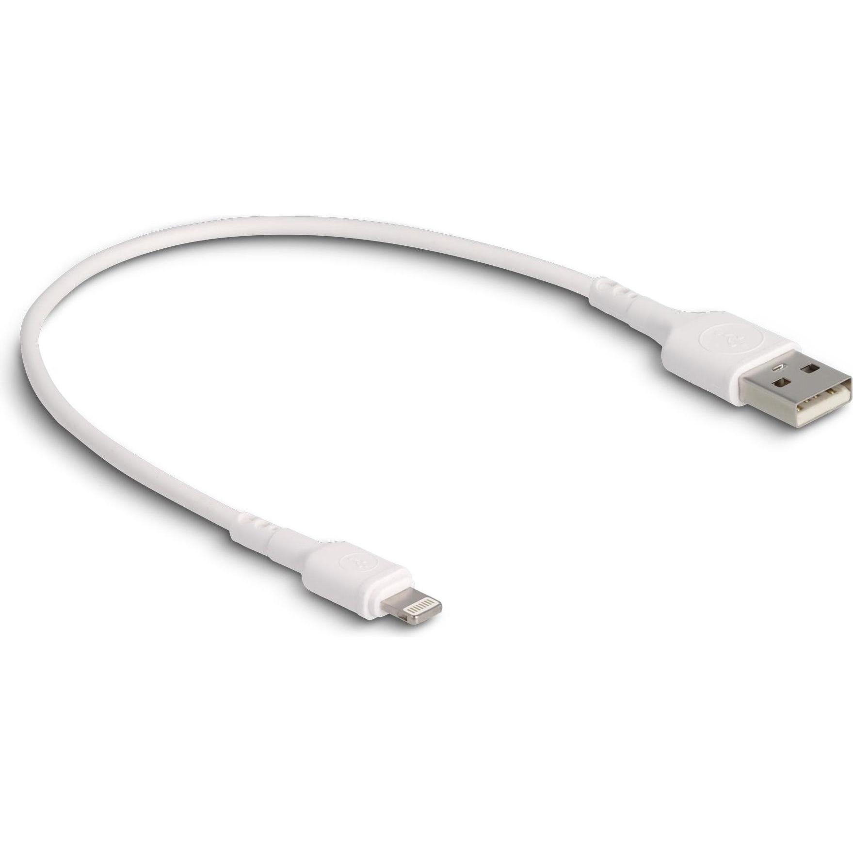 Thumbnail - Delock USB A – Lightning (0.30 m, USB 2.0), USB Kabel
