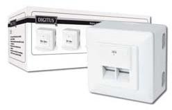 Actual product image Digitus 5x surface-mounted data connection box (Extender)