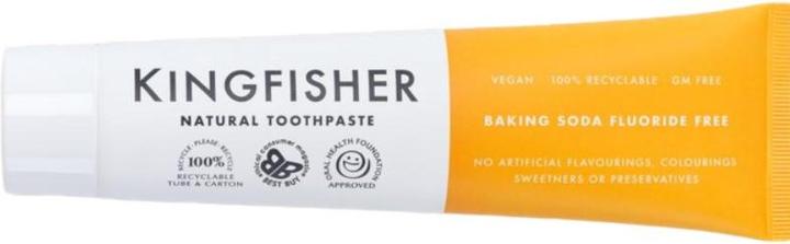 Actual product image Kingfisher Toothpaste Baking Soda without fluorine (100 ml)
