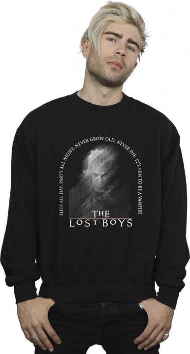 Actual product image The Lost Boys Mens Smudged Portrait Sweatshirt (XXL)