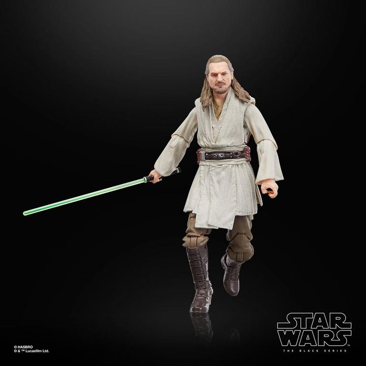 Immagine prodotto Hasbro Star Wars Episodio I Serie Nera - Figure d'azione 3-Pack Qui-Gon Jinn, Darth Maul, Obi-Wan Kenobi 15