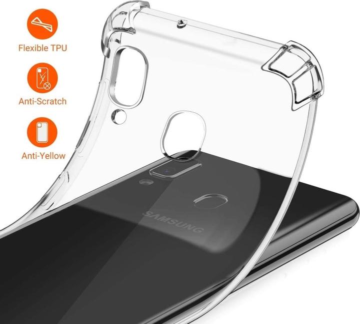 Image du produit Screenguard Samsung Galaxy A40 Coque Crystal Soft Airbag Bumper (Samsung Galaxy A40)