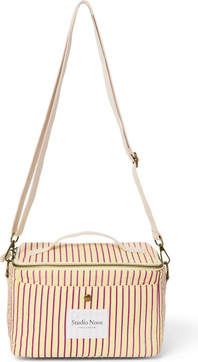 Actual product image Studio Noos Poplin Striped Kühltasche Butter Yellow