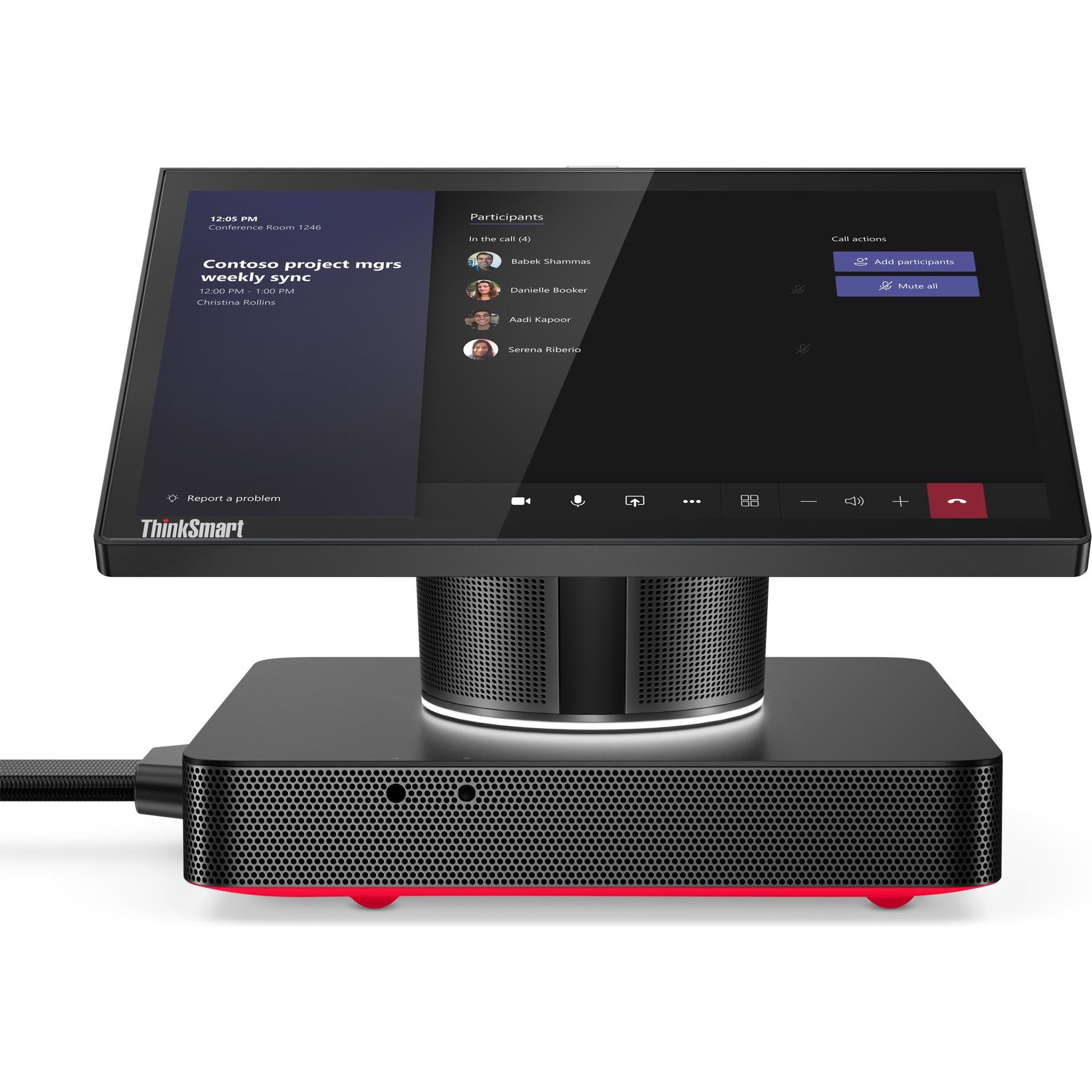 Lenovo ThinkSmart Hub Zoom/i5-8365UE/16/256/3Y, Notebook Ersatzteile, Schwarz