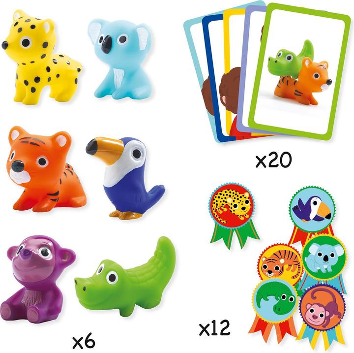 Produktbild Djeco Little Action (mult) (Deutsch, Englisch, Französisch, Italienisch, 2 - 4 Spieler)