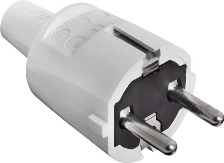 Produktbild As - Schwabe PVC Schutzkontakt-Stecker (CEE 7/7)