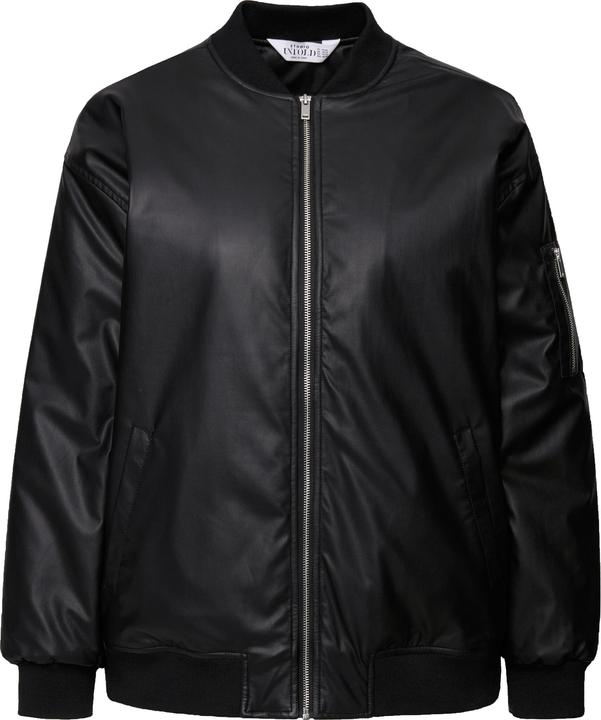 Immagine prodotto Studio Untold Blusotto in similpelle con colletto e zip (42, 44)