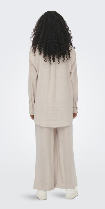 Image du produit Only Chemise unie en lin mélangé (XL)