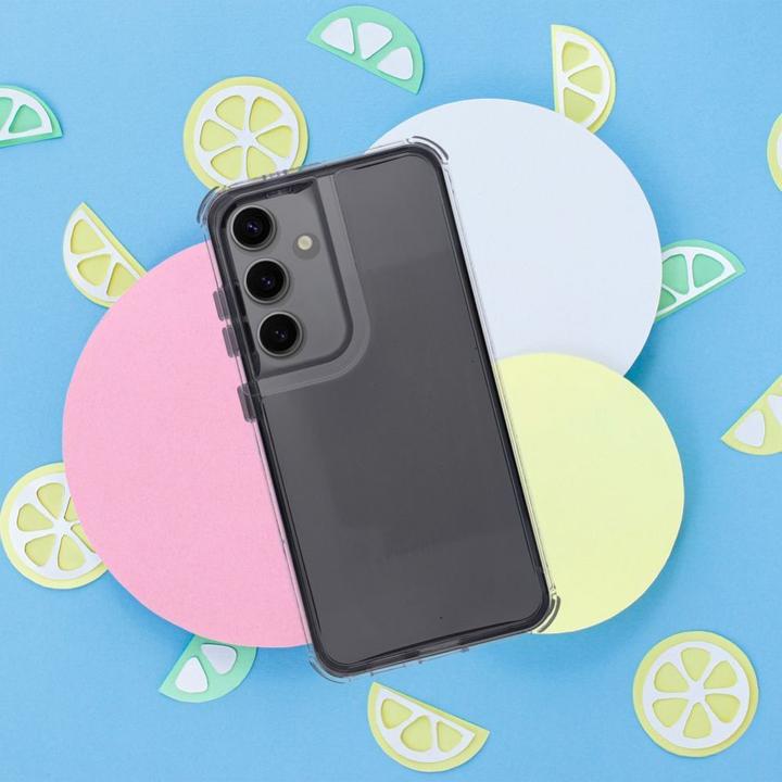 Produktbild OEM Back panel cover MATRIX CLEAR Case for SAMSUNG S25 FE black (Samsung Galaxy S25 FE)