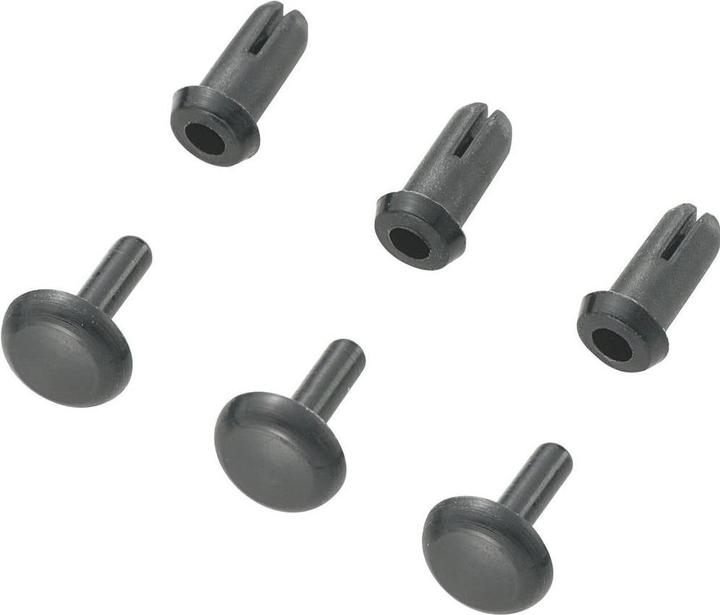 Tru Components TC-SRR-365K203 Rivetto espandibile Foro Ø 3mm Nero 1000pz.