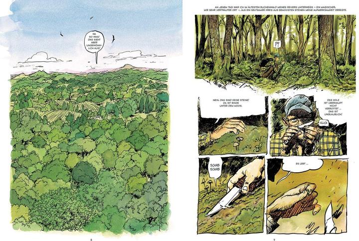 Actual product image Das geheime Leben der Bäume (German, Peter Wohlleben, 2023)