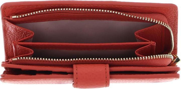 Actual product image Coccinelle Metallic Soft Mini Wallet Grained Leather