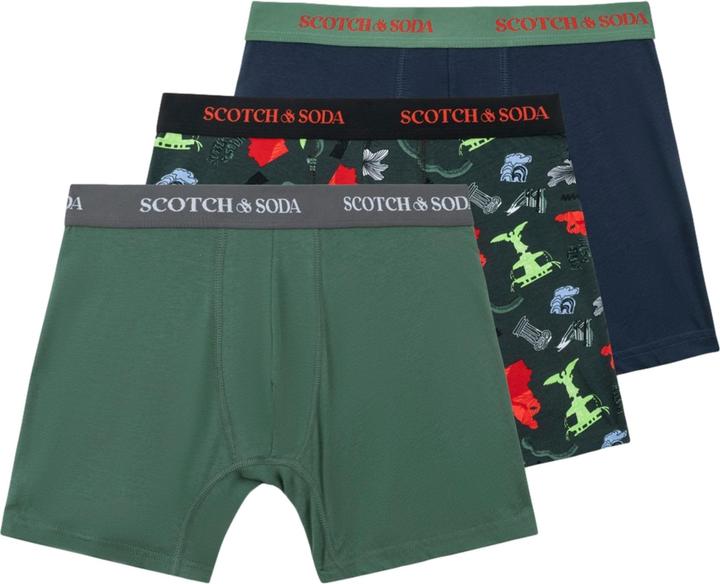 Produktbild Scotch & Soda Unterhose Trunks 3er Pack (S, 3er Pack)